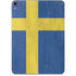 Sweden Flag Distressed Apple iPad Pro Skin